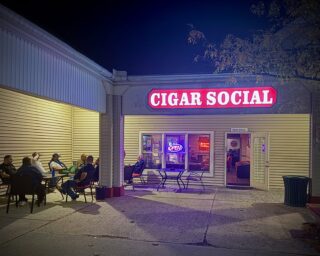 Kicked off a trip to New Jersey with a first stop at @cigarsocialnj where I got to reconnect with Adam, Larry @peerless_cigars Mike, Chris and Brandon and enjoy smoking great cigars & telling tall tales! Thank you for your hospitality, the excellent coffee and food, and the support! If you haven’t been to Cigar Social in Freehold, NJ, make it a point to stop in and see the guys. Salud! 🔥🎣💨

#cigars #cigarsocial #smokelurecigars #newjersey #lurecigars